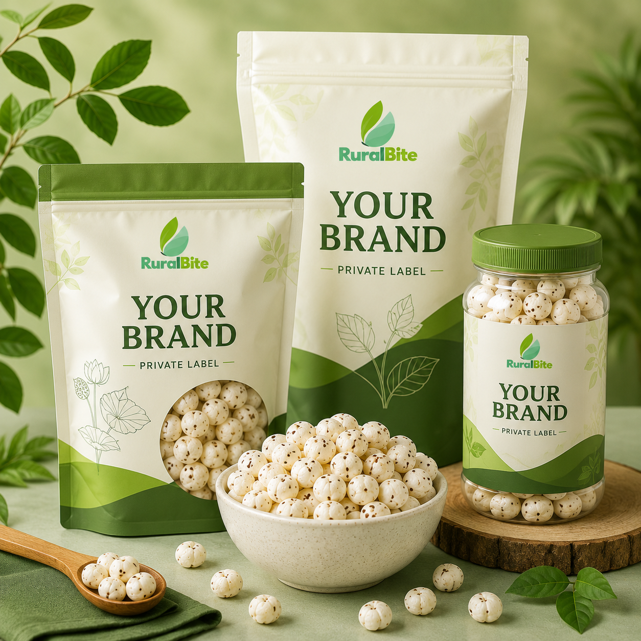 Private Label Makhana Manufacturer - RuralBite
